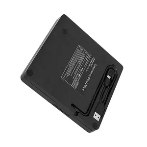 [GIET] ポータブル外付けCDバーナーライターレコーダーDVD USB 3.0/-RWドライブスリムDVD/CD ROM、ラップトップデスクトップPCタイプC