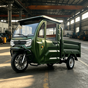 รถ<span class=keywords><strong>สามล้อ</strong></span>บรรทุกไฟฟ้า EEC COC รับรองมาตรฐาน ยานยนต์พลังงานใหม่ 1000W ปรับความเร็วได้ 45 กม./ชม. รถ<span class=keywords><strong>กระบะ</strong></span> ขนถ่ายอัตโนมัติ แบบเปิด - Product Image 3