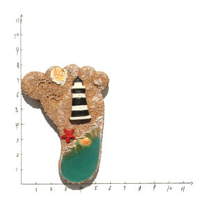 Imán de Resina 3D Personalizado con Diseño de Casa de Playa, Decoración Navideña, Recuerdo de Playa, Decoración de Interiores, Imán de Nevera Personalizado - Product Image 5