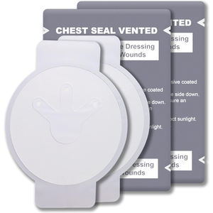 Perban Darurat Tahan Air untuk Trauma dengan 3 Saluran Penutup Dada Berventilasi Medis - Product Image 1