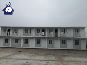 Installation de 2 minutes Cabine mobile portable pour bureau de jardin/maison Conteneur en bois pliable préfabriqué en acier prêt à l'emploi - Product Image 4