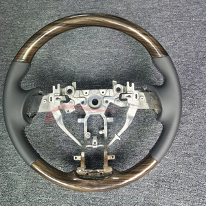 Customรถ<span class=keywords><strong>พวงมาลัย</strong></span>ไม้FitสําหรับN-issan Sentra Rogue 2018 Altima 2019 2020 คาร์บอนไฟเบอร์<span class=keywords><strong>พวงมาลัย</strong></span> - Product Image 2