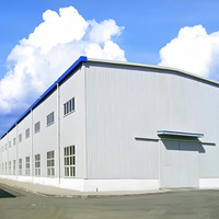 Grande structure en acier robuste pour entrepôt, hangar en structure métallique, entrepôt en structure en acier