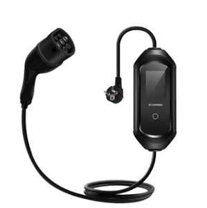 Nouveau <span class=keywords><strong>chargeur</strong></span> EV portable intelligent 3,5/7 kW <span class=keywords><strong>monophasé</strong></span> AC <span class=keywords><strong>32A</strong></span> <span class=keywords><strong>Type</strong></span> <span class=keywords><strong>2</strong></span> Prise norme européenne Charge rapide - Product Image 2