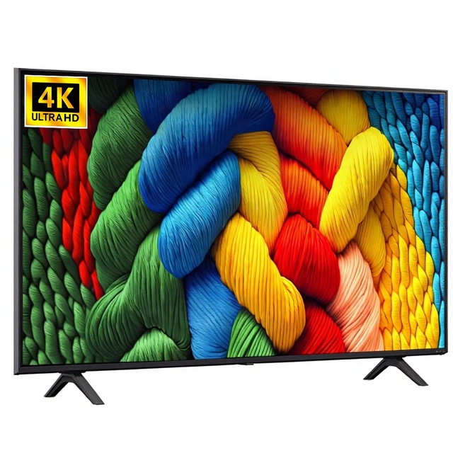 Verified Supplier 75-85-100 Inch 4K UHD QLED Smart TV Android 15 Television Frameless Design for Meeting Room & Hotel Wholesale