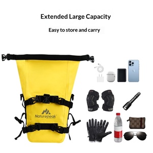 Bolsa Impermeable para Motocicleta D5451, Bolsa Trasera Lateral para Asiento, Bolsa para Barra Anticaídas, Bolsa Seca para Herramientas con Correa para Hombro - Product Image 3