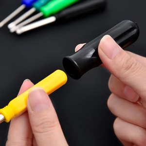 <b>Screwdriver</b> Set 6 Pieces Phillips And Flathead Magnetic Anti Slip Handle For Household Repair And Disassembly Tools - Product Image 1