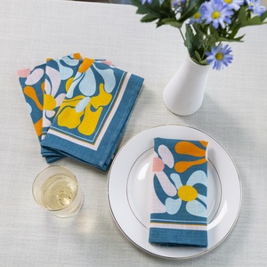 Serviettes de table personnalisées 100% coton, serviettes de table professionnelles pour hôtels et restaurants, pour la vente en gros - Product Image 1