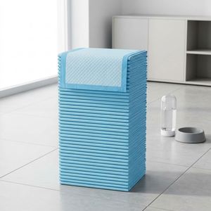 Blue Color Leak-Proof Dog Potty Training <b>Pee</b> <b>Pads</b> with Quick-Dry 6-Layer Super Absorbent Design, Training <b>Pads</b> for Pets - Product Image 1