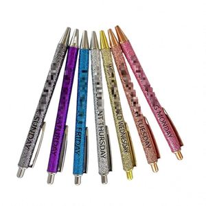 Bolígrafos Divertidos para el Día de la Semana: Bolígrafos Temáticos de 7 Días - Ideales para Regalos Corporativos y Diversión en la Oficina - Product Image 1
