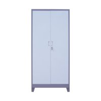 Armoire de rangement moderne en bois à toit incliné pour employés, avec pieds réglables, pour salle de sport et maison, vente en gros