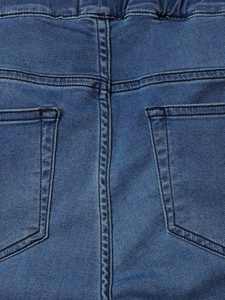 Jeggings mi-hautes vintage style légers pour femmes, taille plus, respirants, skinny stretch, jeans à carreaux, décontractés, printemps - Product Image 6