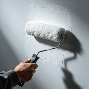Rullo per Pittura in Pelle di Pecora di Alta Qualità, 9 Pollici, Senza Peli, Lana Senza Cuciture per Pittura di Pareti e Soffitti - Product Image 6