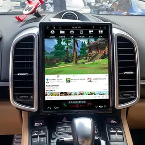 Autoradio PX6 Android 9, 4 go/64 go, Navigation GPS, DVD, stéréo, lecteur multimédia, unité centrale pour voiture Porsche Cayenne, PX6