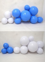 Ballons réutilisables en PVC pour enfants, décoration de fête écologique, toile de fond pour célébrations, sérigraphiés, vente en gros pour événements festifs