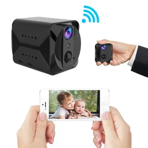 Piccolo WiFi Baby Monitor telecamera di sicurezza PIR sensore Compact Pet telecamera senza fili Mini telecamera di sicurezza per auto