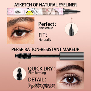 Mascara waterproof longue tenue, volume et définition, anti-bavures, maquillage pour les yeux - Product Image 3