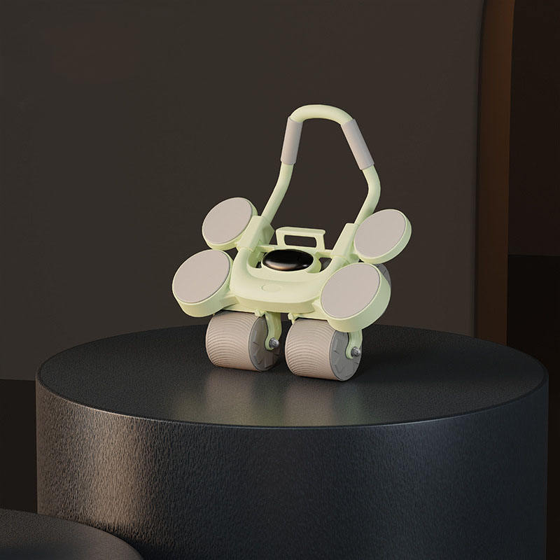 Four wheels - Apple green