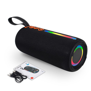 Altoparlante Portatile P PRO6 con BT 5.3, Impermeabile IPX6 per Esterni, Tessuto RGB, Subwoofer TWS, Vivavoce, TF, USB, FM - Product Image 1