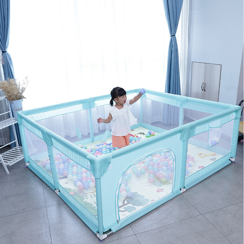 Детский корральный детский складной игровой манеж для мальчиков и девочек, детский коврик для ползания, направляющие для двора, забор для безопасности детей, 2021