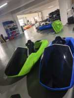 Bateau/Kayak/Kart en rotomoulage PEPC composite de haute technologie, double moteur, double batterie, qualité compétition, marque OEM, vente en gros