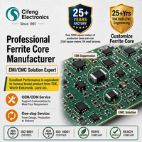Inducteurs céramiques de puissance haute fréquence multicouches à puce SMD avec perles de ferrite, tolérance 20 %, -55~125°C, modèles SMT SMB PCBA