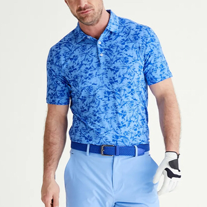 Camiseta de Golf Formal para Hombre con Logotipo Personalizado, de Alta Calidad, en Poliéster y Spandex, de Secado Rápido y Manga Corta - Product Image 2