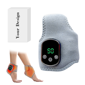 0728 Wireless Knee <b>Heating</b> Pad Massager Rechargeable <b>Usb</b> Wrap for Ankle Foot Pain Relief and Muscle Relaxation - Product Image 1