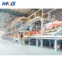 Ligne de production de presses plates continues pour panneaux de particules, MDF et OSB à haute efficacité, fabricant de lignes de production ContiPress en Chine