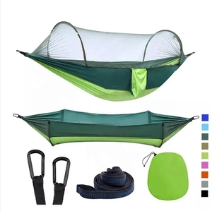 Hamacs <span class=keywords><strong>avec</strong></span> sangles d'arbre <span class=keywords><strong>Parachute</strong></span> <span class=keywords><strong>Hamac</strong></span> Portable Voyage intérieur et extérieur pour adultes Camouflage Design - Product Image 2