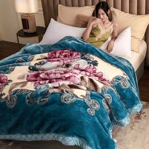 Couverture de literie de salon de luxe couverture reine taille <span class=keywords><strong>vache</strong></span> imprimer épaissir flanelle couverture polaire - Product Image 6