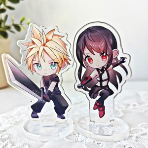 Figuras Acrílicas Personalizadas OEM ODM de <span class=keywords><strong>Final</strong></span> <span class=keywords><strong>Fantasy</strong></span> VII: Cloud, Tifa, Aerith, Sephiroth, Cait Sith - Product Image 3