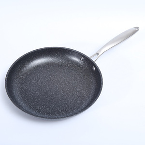 32Cm Non Stick Wok With Lid 26Cm Mini Frying <b>Pan</b> Set For Gas And <b>Electric</b> Stoves Household Cooking - Product Image 3