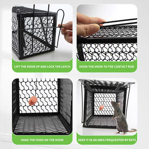 Trampas para ratones Catching N Release No Kill para ratones La mejor trampa para ratones para interiores y exteriores, trampa para ratones humana OEM - Product Image 5