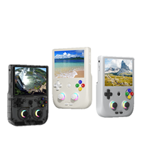 RG406V Konsol Game Genggam Sumber Terbuka Joystick PS2 Nirkabel Perangkat Game Retro Arcade Definisi Tinggi