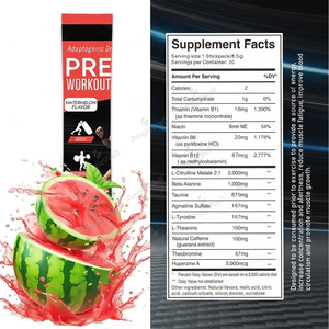 Бесплатный образец Agelwell: предтренировочный комплекс в порошке для набора мышечной массы и энергии, низкий MOQ, без отзывов, бесплатная доставка. - Product Image 3