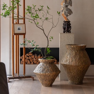 Vaso da Fiori Moderno da Interno ed Esterno per Arredamento Casa e Ufficio Decorazione per Piante Artificiali Adatto al <span class=keywords><strong>Giardino</strong></span> - Product Image 2