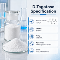 Additif alimentaire en gros : D-Tagatose en poudre de qualité alimentaire 99% – Approvisionnement direct usine