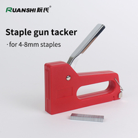 Agrafeuse manuelle personnalisée pour le travail du bois et la tapisserie, utilise des agrafes de 4 à 8 mm