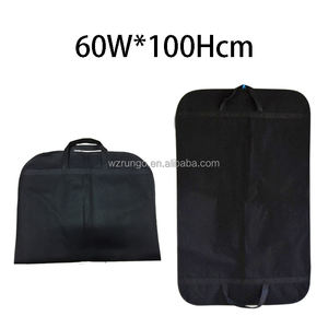 Bolsas de ropa con logotipo personalizado de <span class=keywords><strong>RUNGO</strong></span>, con cremallera y bolsillo para colgar a granel para vestido de boda de hombre, funda para traje de viaje - Product Image 4