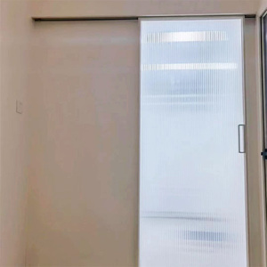 Design moderno personalizzato home top appeso interno bagno doccia pannello singolo alluminio soft close porta scorrevole in vetro - Product Image 3