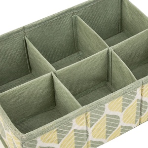 Có Thể Gập Lại Sắp Xếp Tổ Chức Hộp, Vải Tủ Quần Áo Đồ Lót Lưu Trữ Thùng Gấp Tủ Quần Áo Ngăn Kéo Ngăn/Lưới Cho Vớ - Product Image 3