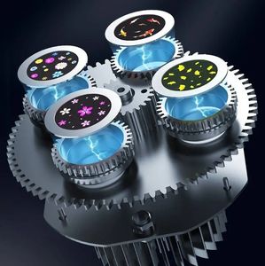 Proyector LED RGB de 100W con Logotipo Personalizado de Fábrica, Resistente al Agua IP65, Función de Rotación para Publicidad Exterior, Alto CRI 90 - Product Image 4