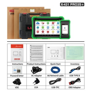 Herramienta de Diagnóstico Bidireccional LAUNCH X431 PRO3S+ EV, Prueba de Batería J2534 y HV <span class=keywords><strong>para</strong></span> Vehículos Eléctricos e Híbridos, Compatible con CAN FD DoIP - Product Image 3