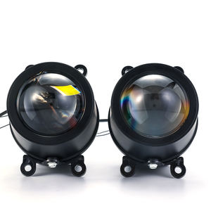 GPNE โปรเจคเตอร์รุ่นใหม่เลนส์หมอก F8ไตรรงค์แสงสีเหลืองสีขาวสำหรับรถยนต์ในเวลากลางคืน - Product Image 4