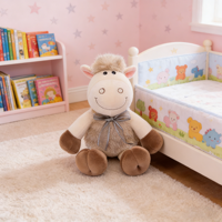 Jouets en peluche personnalisés à logo, animaux en peluche sur mesure, motifs d'animaux mignons, jouets moutons, en vente chaude