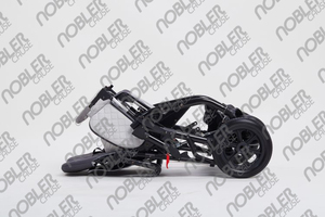 Andador pediátrico de aluminio ajustable y entrenador de marcha de pie para niños para rehabilitación Buggy Ayuda para caminar posterior - Product Image 4