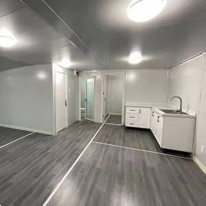 Maison mobile en conteneur extensible préfabriquée de 40 20 pieds à prix abordable Structure préfabriquée en acier Maison portable - Product Image 5