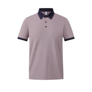 Polo pour femme noir en maille gaufrée, séchage rapide, tenue décontractée d'été - Product Image 4