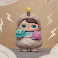 Pour Pop Mart Biqi Pucky Poko aventure série Anime figurines jouets mignon PVC poupées enfants noël à la mode modèle à collectionner